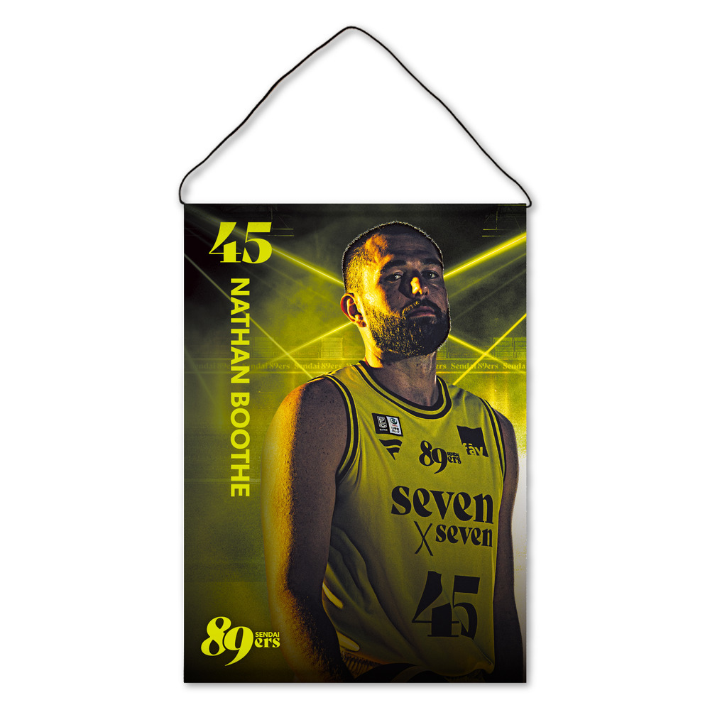 受注販売】選手タペストリー 2025-26｜仙台89ERS｜B.LEAGUE（Bリーグ